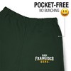 University of San Francisco Officially Licensed Apparel - Primary Logo School Color Jogger Sweatpants - 3 of 4