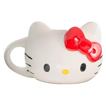 Hello Kitty 16 Oz Sculpted Ceramic Mug