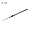 Unique Bargains Detail Nylon Hair Miniature Painting Brush 5 Pcs - 3 of 4