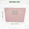 Unique Bargains Corduroy Zipper Makeup Bags and Organizers 1 Pc - 4 of 4