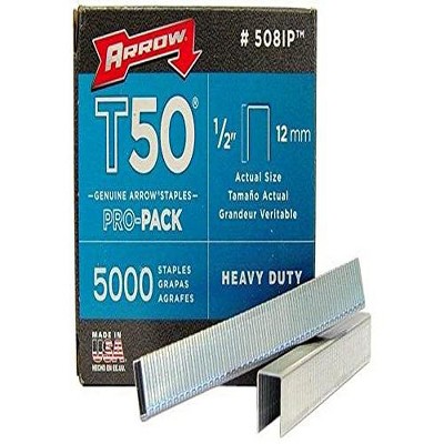 Bon Tool 84-777 Staples for Tacker - 1/2-inch (5000 Box) 4 at the rate of 1250