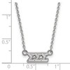 Black Bow Jewelry Sterling Silver Sigma Sigma Sigma Greek Life Necklace 18 Inch - 2 of 4