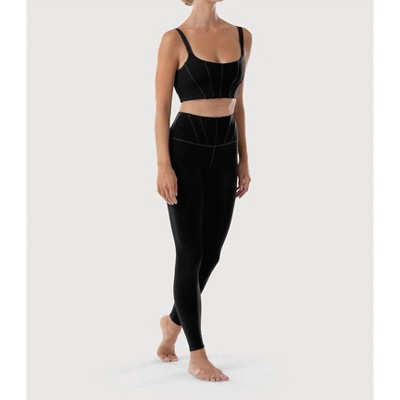 Women's Paneled Waist Leggings - Bloch