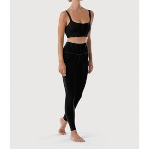 Women's Paneled Waist Leggings - Bloch - 1 of 2