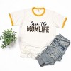 Simply Sage Market Livin' the Mom Life Leopard Ringer Tee - 3 of 4