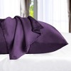 300 Thread Count Rayon From Bamboo Solid Set of 2 Pillowcase Set by Blue Nile Mills - 4 of 4