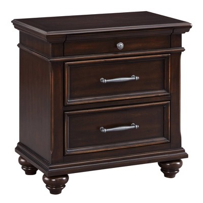 Brynhurst Nightstand Dark Brown - Signature Design by Ashley