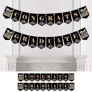 Big Dot of Happiness Law School Grad - Future Lawyer Graduation Party Bunting Banner - Party Decorations - Law School Grad - 1 of 4