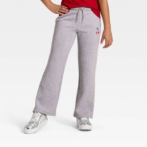 Girls' Pull-On Fleece Pants - Cat & Jack™ - 1 of 4