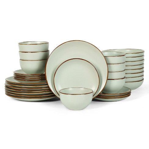 Stoneware dinnerware shop sets for 8