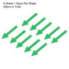 Unique Bargains Directional Sign PVC Adhesive Removable Arrow Stickers 6 Sheet - 3 of 4