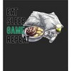 "Eat, Sleep, Game, Repeat" Youth Long Sleeve Hoodie - 2 of 2