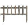 vidaXL Lawn Edgings 10 pcs Firwood 14.4' - 2 of 4