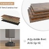 10 Drawers Fabric Dressers for Bedroom, Wood Top, Steel Frame, Modern Chest of Drawers, Lightweight Dresser with Fabric Bins for Living Room, Hallway - 4 of 4