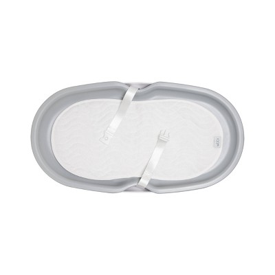 White Quilted Waterproof Reusable Changing Pad Liners, 4-Pack