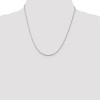 Black Bow Jewelry 1mm Sterling Silver Solid Round Snake Chain Necklace - 2 of 4