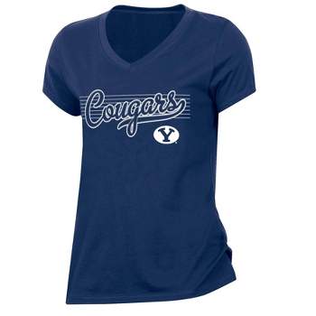 NCAA BYU Cougars Women's V-Neck T-Shirt