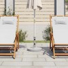 vidaXL Parasol Base Granite Medium Heavy Weight Endurance Parasol Base - 3 of 4