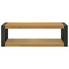 vidaXL Bathroom Cabinet Natural Teak Solid teak wood - 2 of 4