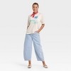 Women's Oversized Short Sleeve Graphic T-Shirt - Universal Thread™ - 3 of 4