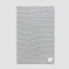 Burt's Bees Baby® Organic Cotton 5pk Solid/Print Burp Cloth Set - Heather Gray - 4 of 4