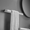 SEVOBAL Bathroom Towel Holders Towel Ring Durable Smooth Rotation Closed Loop Rust Resistant for Bathroom and Home, Gray, 3.39"*1.34"*15.94" - 4 of 4