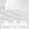 Bows and Flowers Patterned 4PC Bed Sheet Set - Becky Cameron - 4 of 4