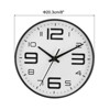 Unique Bargains Decorative Quartz Battery Operated Silent Non-Ticking Wall Clocks 8" - 2 of 4