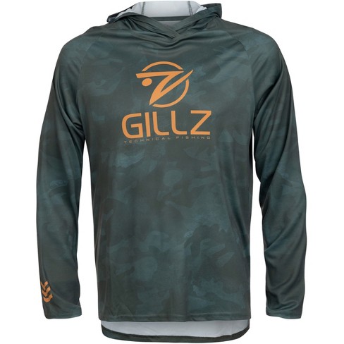 Gillz Contender Series Burnt Uv Pullover Hoodie - Small - Green