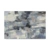 Trademark Fine Art -Silvia Vassileva 'In The Clouds Indigo And Gray' Canvas Art - 2 of 3