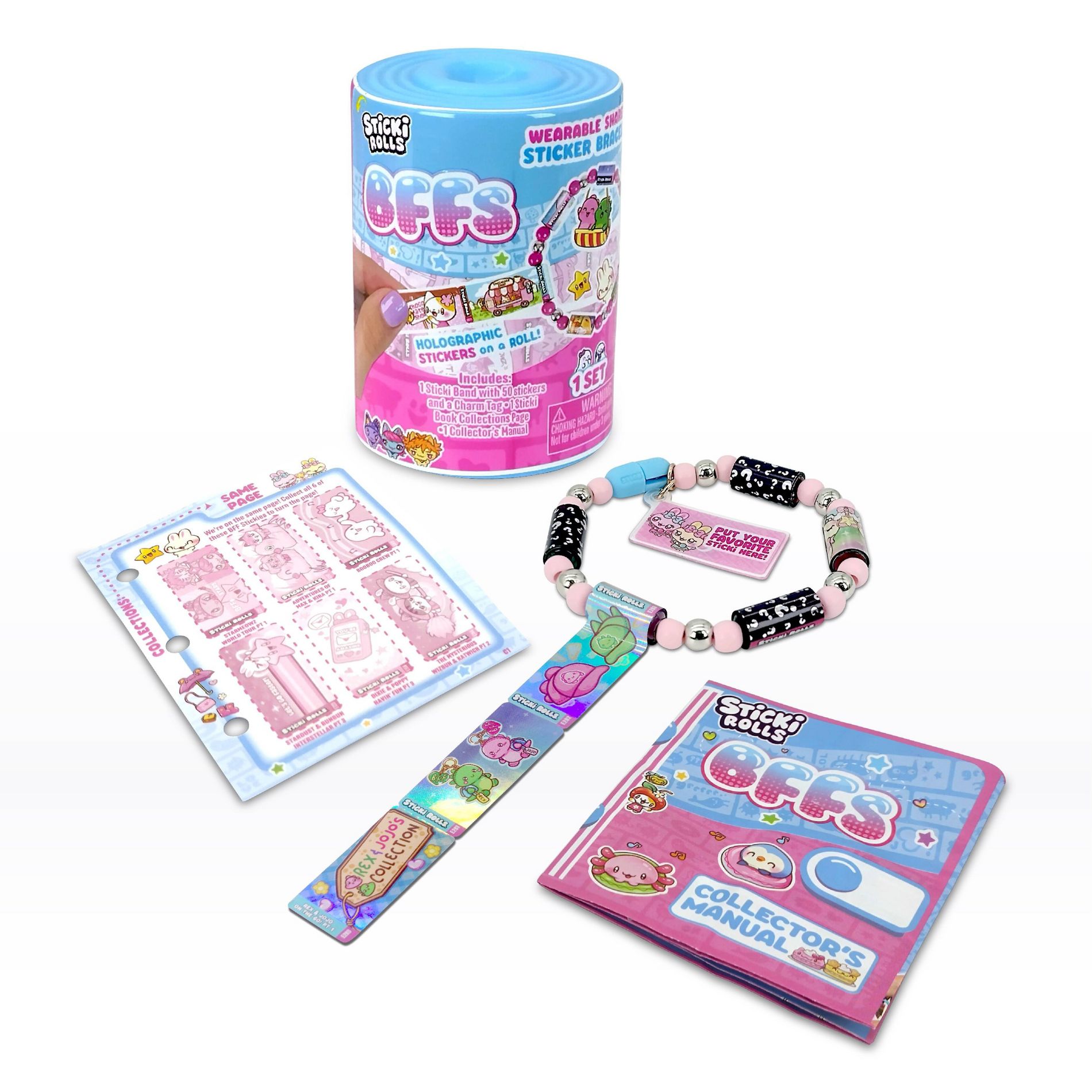Sticki Rolls BFF Sticki Band Capsule