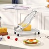 VEVOR Cheese Cutter with Wire, 0.39" & 0.78" Cheeser Butter Cutting Blade, Aluminum Alloy Cheese Slicer with 316 Stainless Steel Knife Wire - 2 of 4