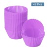 Unique Bargains Silicone Non-Stick Heat Resistant Baking Cups - 3 of 4