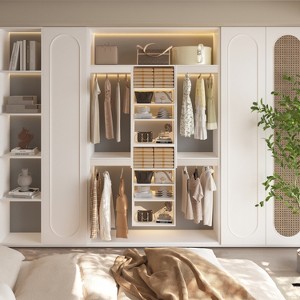 Double Hanging Closet Unit - Modular Closet System For Hanging - 1 of 4