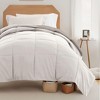 8PC College Essentials TwinXL Bedding Bundle, Reversible Comforter, Solid Sheet Set, Pillows and Laundry Bag - Becky Cameron - 3 of 4