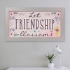 Silver Buffalo Disney Winnie The Pooh "Let Frendship Blossom" 10 x 18 Inch Framed MDF Wall Art - 3 of 4