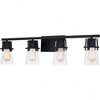 Quoizel Lighting Knox 4 - Light Vanity in  Matte Black - 3 of 4