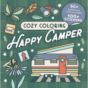 Cozy Coloring Happy Camper - by  Parragon Books (Paperback) - 1 of 1