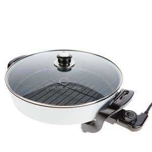 Curtis Stone Dura-Pan 14" Electric Skillet with Removable Divider 753-842 Manufacturer Refurbished - 1 of 4