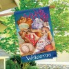 Seashell Welcome Summer House Flag Beach Nautical 28" x 40" Briarwood Lane - 4 of 4
