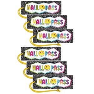 Teacher Created Resources® Brights 4Ever Magnetic Hall Pass, Pack of 6 - 1 of 2