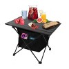 Racxily Folding Camping Table, Portable Lightweight Aluminum Roll-up Picnic BBQ Desk with Storage Basket, for Outdoor Beach Backyard Party Patio - 3 of 4