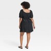Women's Short Sleeve Crepe Mini A-Line Dress - A New Day™ - 2 of 3