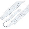 Levy's MG26DS 2.5'' White Garment Leather Guitar Strap - image 2 of 4