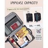 BAGSMART Carry On Luggage 20 Inch,Softside Expandable Suitcase with Spinner Wheels - 3 of 3