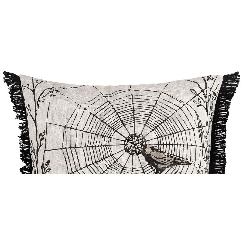 C&F Home 18" x 18" Jol Boo Spider Web Halloween Printed Throw Pillow, 2 of 6