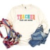 Simply Sage Market Teacher Bright Varsity Garment Dyed Long Sleeve - 3 of 4
