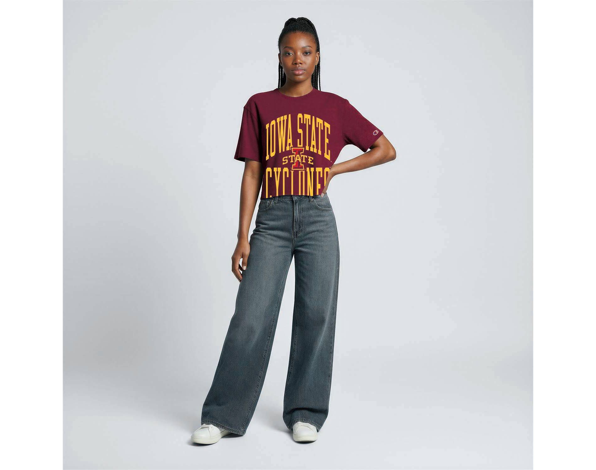 NCAA Iowa State Cyclones Women's Champion Fashion T-Shirt