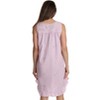 Dreamcrest Sleeveless Woven Nightgown with Floral Embroidery - Cute PJ Babydoll Sleepwear - 3 of 3