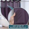 Ruso Weights Snap-In Liner Integrated Shower Curtain - 3 of 4